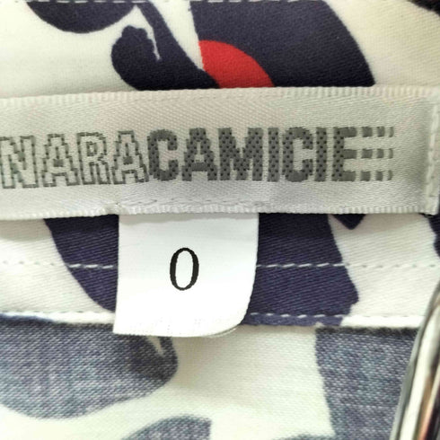 ナラカミーチェ NARACAMICIE 踊り子プリントキャップスリーブシャツ レディース 0