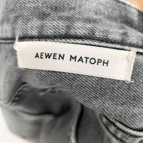 イウエンマトフ AEWEN MATOPH シェービング ダメージ デニムパンツ レディース JPN:34