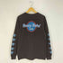 over print Heavy Metal Over プリント ロングスリーブTシャツ レディース JPN:L