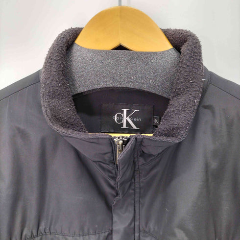 シーケーカルバンクライン ck Calvin Klein 襟フリース スタンドカラーブルゾン メンズ 3L