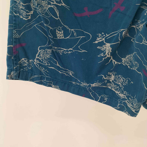 ワイルドシングス WILD THINGS 総柄 コットンクライミングショーツ ショートパンツ メンズ JPN:L