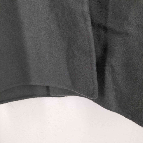 ザラ ZARA ウールボタンレスコート リバーコート レディース S