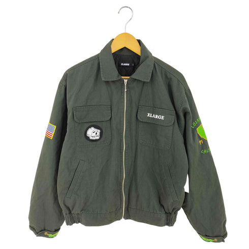 エクストララージ XLARGE TIGER EMBROIDERY VIETNAM JACKET メンズ import:M