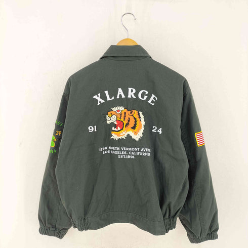 エクストララージ XLARGE TIGER EMBROIDERY VIETNAM JACKET メンズ import:M