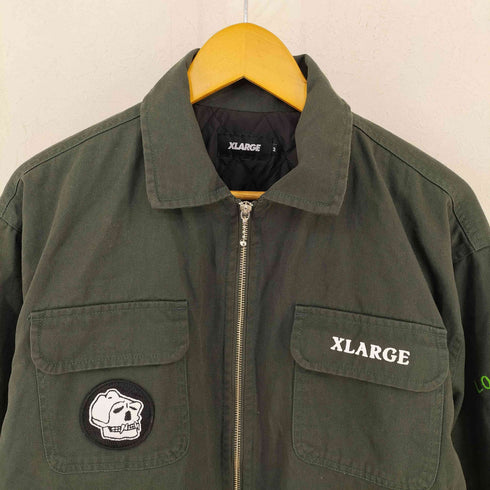 エクストララージ XLARGE TIGER EMBROIDERY VIETNAM JACKET メンズ import:M