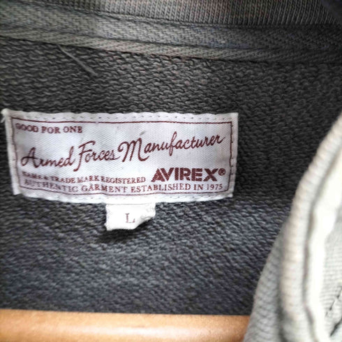アヴィレックス AVIREX L-2B スウェット ジップアップジャケット メンズ JPN:L