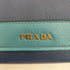 プラダ PRADA バイカラーチェーンウォレット レディース