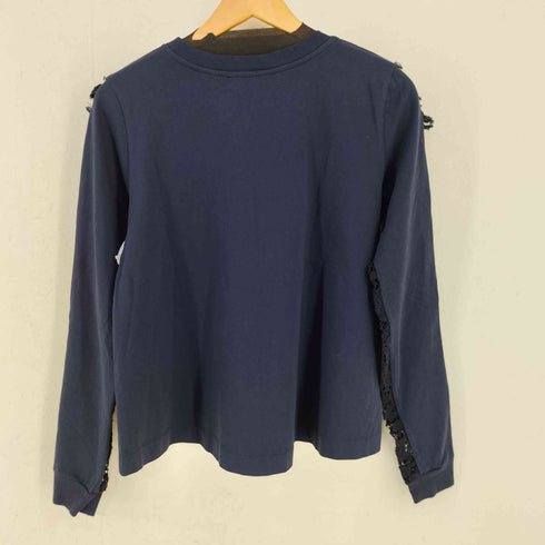 シーバイクロエ SEE BY CHLOE フリンジ レース カットソー レディース 34