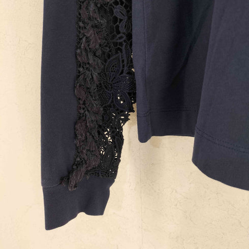 シーバイクロエ SEE BY CHLOE フリンジ レース カットソー レディース 34