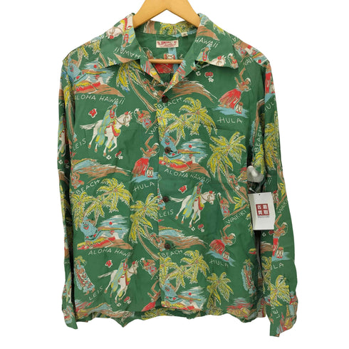 サンサーフ SUN SURF 11SS PA'U RIDER L/S アロハシャツ メンズ JPN:M