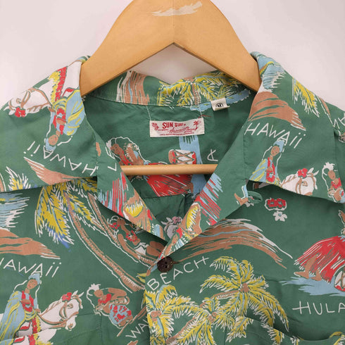 サンサーフ SUN SURF 11SS PA'U RIDER L/S アロハシャツ メンズ JPN:M