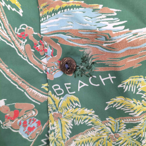 サンサーフ SUN SURF 11SS PA'U RIDER L/S アロハシャツ メンズ JPN:M