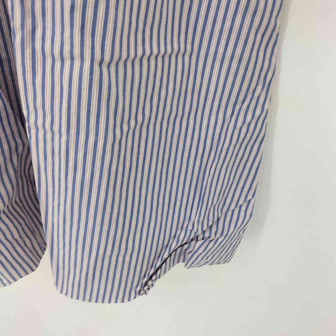 ビームスボーイ BEAMS BOY 別注 クレイジーパターンストライプパッチワーク L/S ワンピース レディース 36