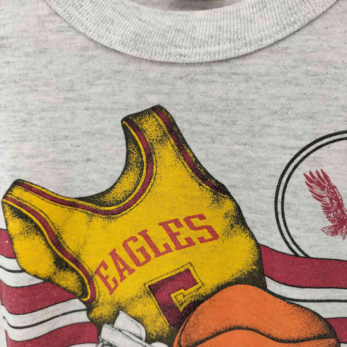 ラッセルアスレチック RUSSELL ATHLETIC 80S USA製 両面プリント Tシャツ メンズ import:S