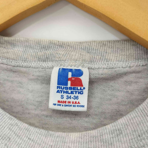ラッセルアスレチック RUSSELL ATHLETIC 80S USA製 両面プリント Tシャツ メンズ import:S