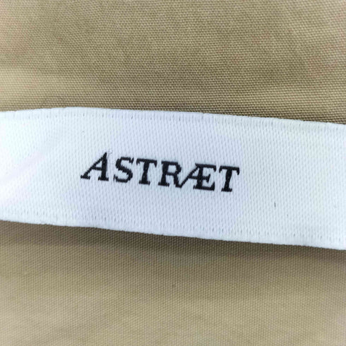 アストラット ASTRAET バックギャザー ノースリーブブラウス レディース ONE SIZE