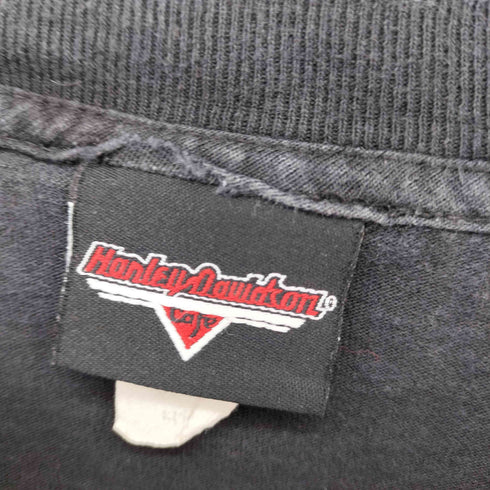 ハーレーダビッドソン HARLEY-DAVIDSON 両面プリント クルーネック Tシャツ メンズ import:L