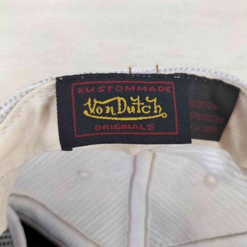 ボンダッチ Von Dutch ロゴワッペン メッシュキャップ メンズ