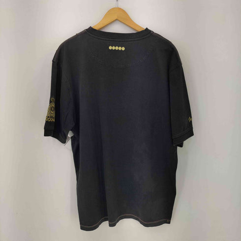 クージー COOGI フロッキープリント VネックTシャツ メンズ import:XL