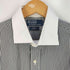 ポロバイラルフローレン Polo by RALPH LAUREN REGENT CUSTOM FIT スイッチング ストライプ コットンシャツ メンズ 41-84