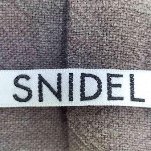 スナイデル snidel 20ss ヘビーリネンジャケット レディース ONE SIZE
