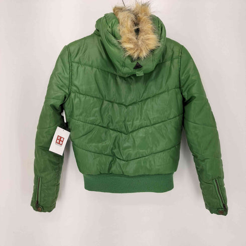 フェイクファー 中綿ジャケット レディース import:M