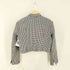 ザラ ZARA ダブルブレストブレザー クロップドハウンドトゥース ボクシーフィット ブロガー フェイブ レディース import:M