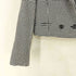 ザラ ZARA ダブルブレストブレザー クロップドハウンドトゥース ボクシーフィット ブロガー フェイブ レディース import:M