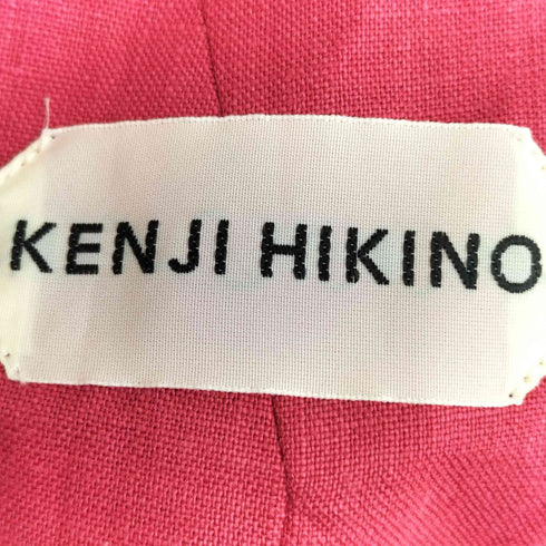 KENJI HIKINO リネン ノースリーブ ワンピース レディース JPN:1