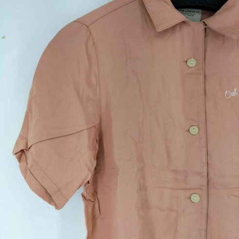 ヌーディージーンズ Nudie Jeans BEA BOWLING SHIRT レディース XS