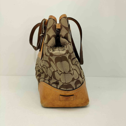 コーチ COACH シグネチャー キャリーオール キャンバス ハンドバッグ レディース