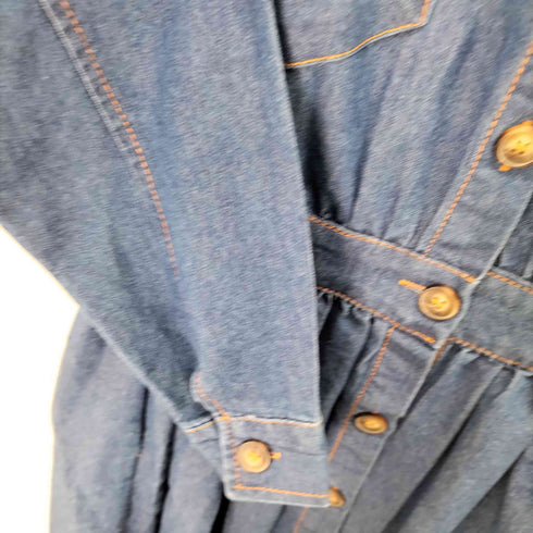 L/S デニムワンピース レディース import:M