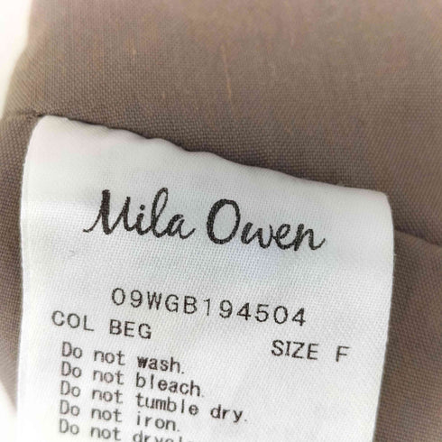 ミラオーウェン Mila Owen エコファー2WAYトートバッグ レディース
