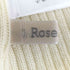 ローズティアラ Rose Tiara 袖リボン アクリルウール タートルネック レディース JPN:38