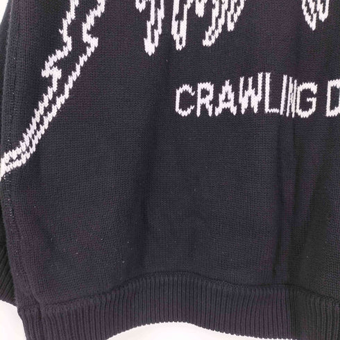 エクストララージ XLARGE ×Crawling Death CREWNECK KNIT クルーネックニット メンズ JPN:XL