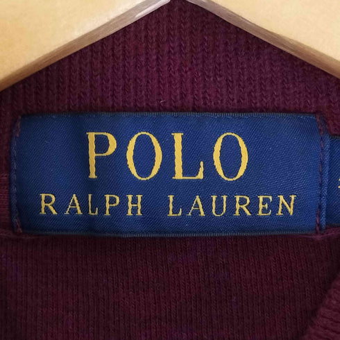 ポロラルフローレン POLO RALPH LAUREN ポニー刺繍 ハーフジップ コットン ニット メンズ import:XXL