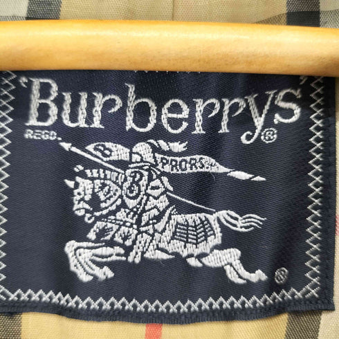 バーバリーズ BURBERRYS 裏地ノヴァチェックステンカラーコート メンズ 170