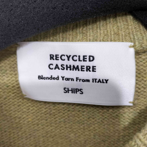シップス SHIPS RECYCLED CASHMERE カシミヤニットセーター メンズ JPN:M