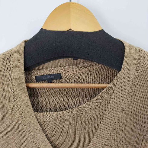 アルチザン ARTISAN アンサンブル レーヨン混コットンカーディガン レディース JPN:9号