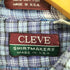 クリーブ CLEVE USA製 パッチワーク ボタンダウン ネルシャツ メンズ JPN:S