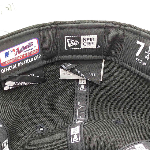 ニューエラ NEW ERA 59FIFTY ベースボール ロゴ 刺繍 6パネル キャップ メンズ 7 1/4