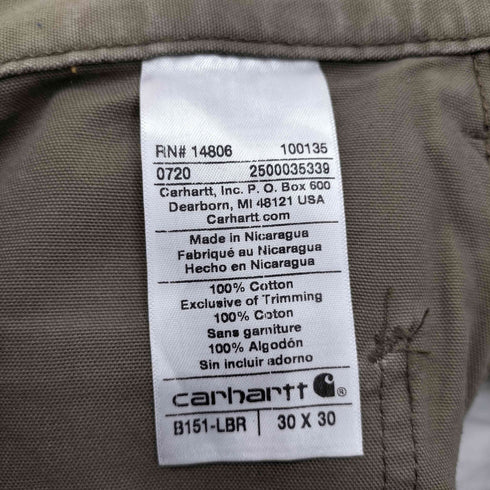 カーハート Carhartt ペインターパンツ メンズ 30×30