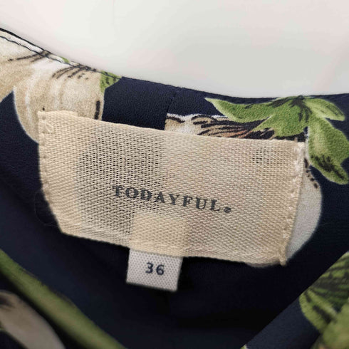 トゥデイフル TODAYFUL Flower Print OP レディース JPN:36