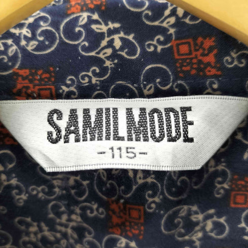 SAMILMODE 総柄シャツ QR メンズ 115