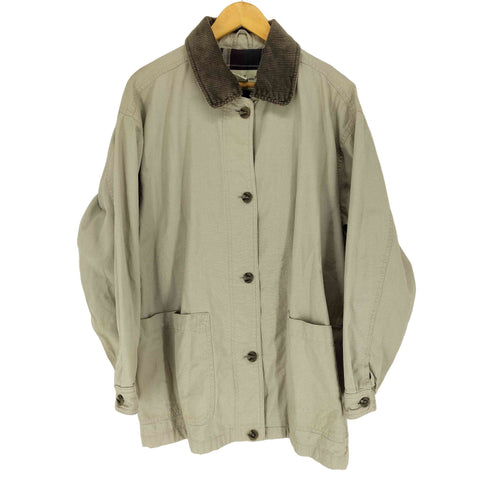 エディーバウアー Eddie Bauer 90s 裏地チェック 襟コーデュロイカバーオール メンズ JPN:L