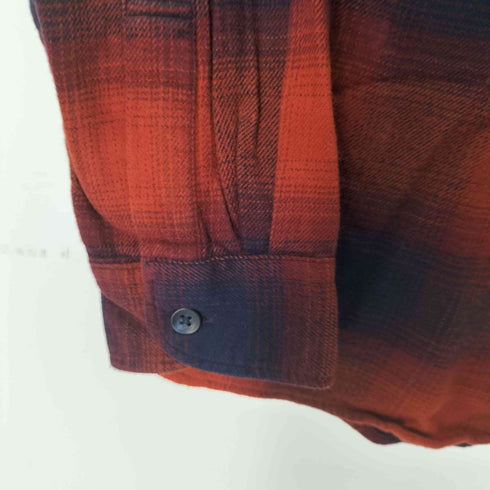 ユニクロ UNIQLO フランネルチェックシャツ メンズ JPN:M