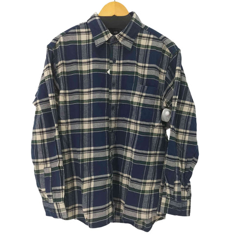 ユニクロ UNIQLO フランネルチェックシャツ メンズ JPN:M