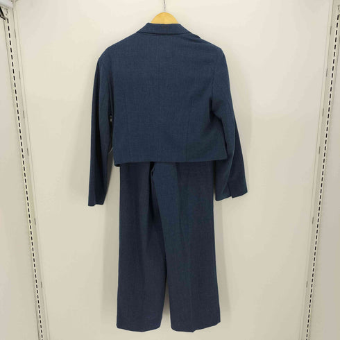 エヴリス EVRIS ショートレングスジャケット タックワイドパンツ セットアップ レディース FREE