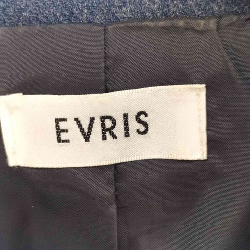 エヴリス EVRIS ショートレングスジャケット タックワイドパンツ セットアップ レディース FREE