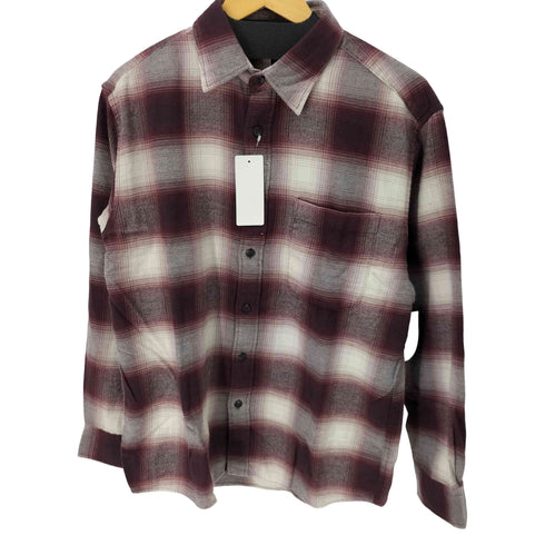 ユニクロ UNIQLO フランネルチェックシャツ メンズ JPN:M
